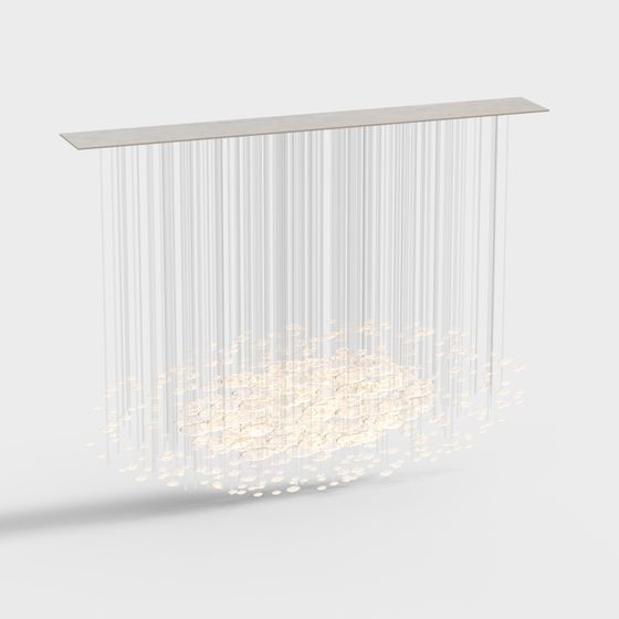 Flowing Light Table 3D model