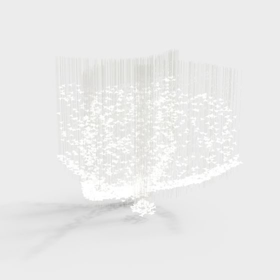 Snow Forest Low-Poly 3D model for Creative Projects