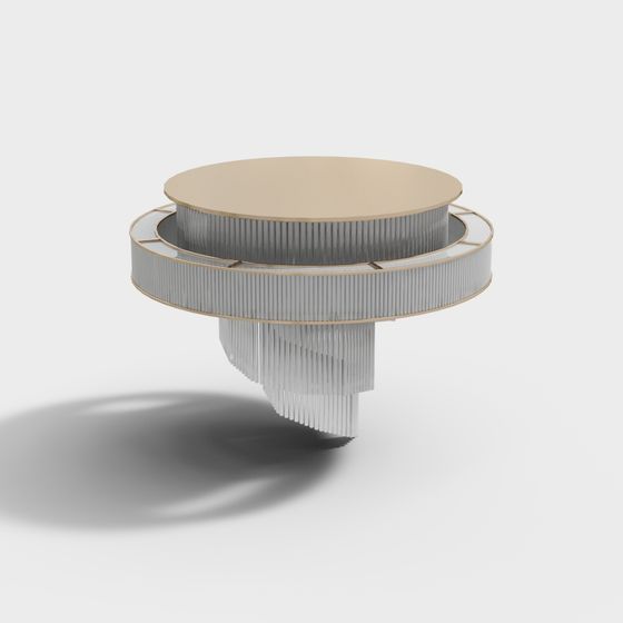 Elegant Lumiere Table 3D model for Modern Spaces