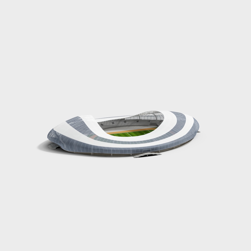 Futuristic Stadium 3D model