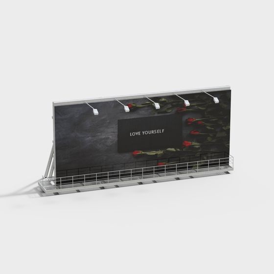Love Yourself Billboard 3D model