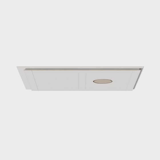Minimalist Ceiling Light 3D model for Modern Spaces