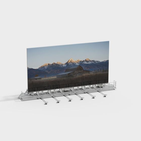 Mountain Cabin 3D model