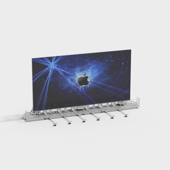 Interstellar Billboard 3D model