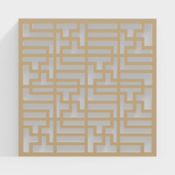 Labyrinth Panel 3D model