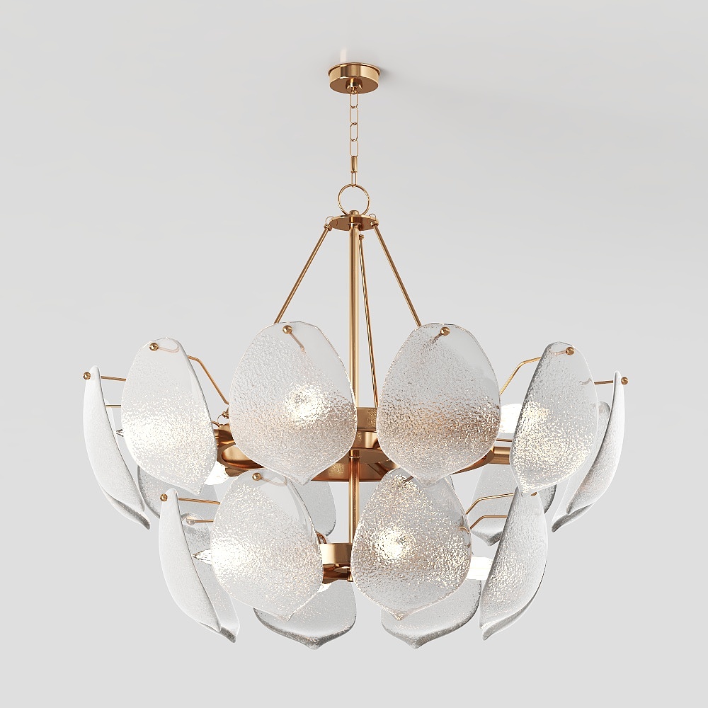 Французская кремовая люстра