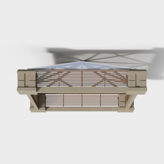 Modern Pavilion 3D model