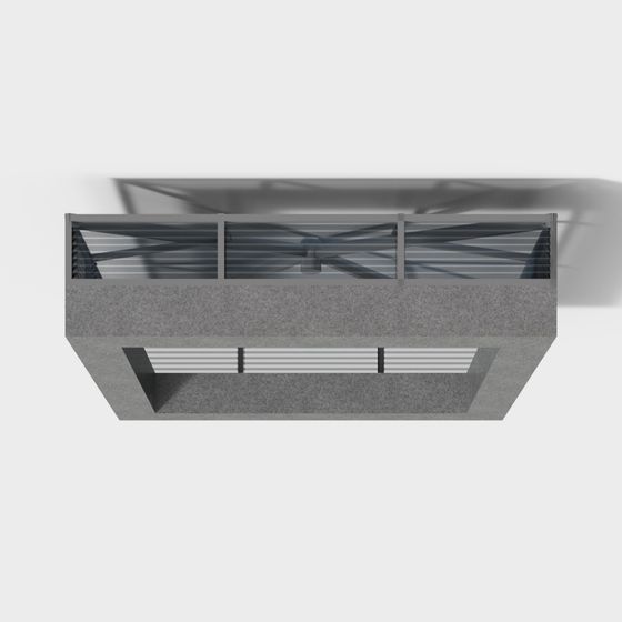 Low-Polygon Modern Ceiling 3D model for Creative Projects