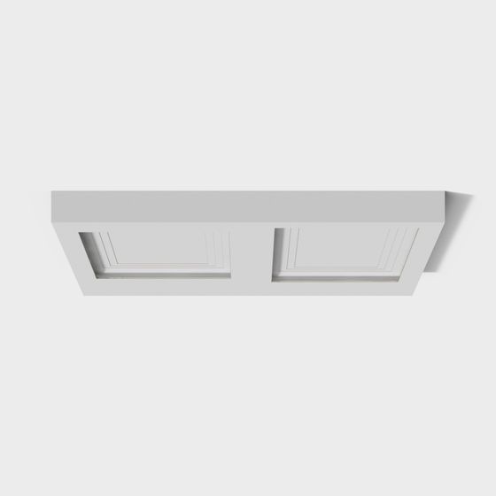 Urban Elegance Ceiling Panel 3D model for Modern Interiors