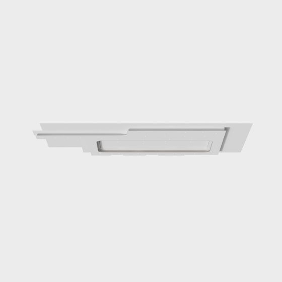 Sleek Modern Ceiling Light Fixture 3D model