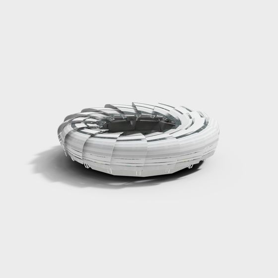 Cyclic Future City 3D Model