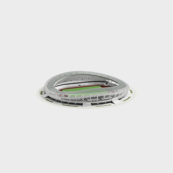 Dynamic Low-Poly Stadium 3D model for Creative Projects