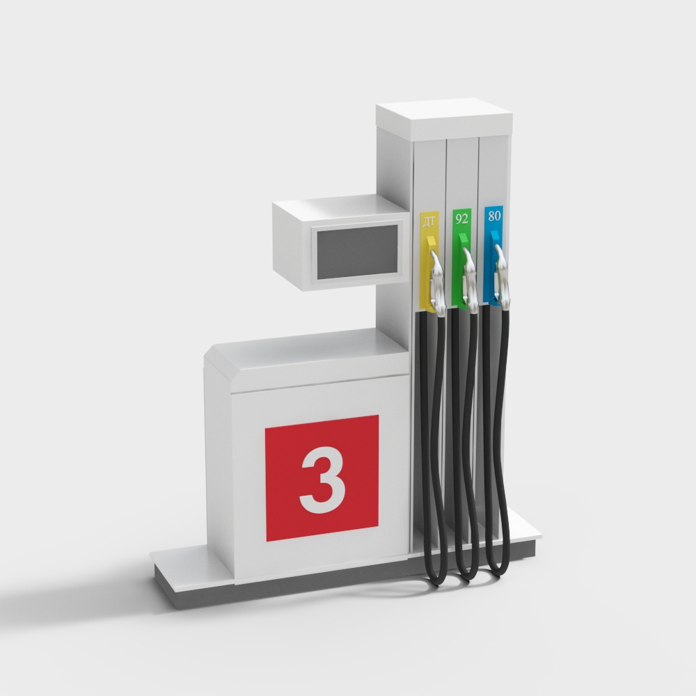 gas station refueling machine