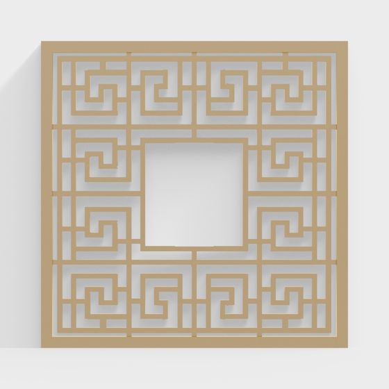 Labyrinth Panel 3D model