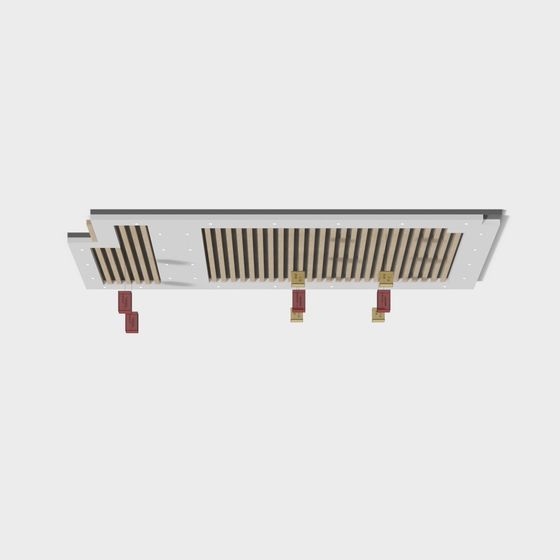 Urban Light Ceiling Lamp 3D model