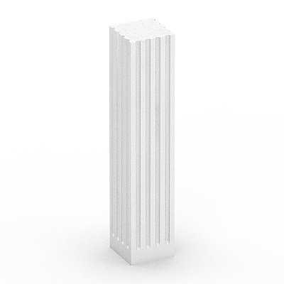Column Body 23824A 3D Model in White