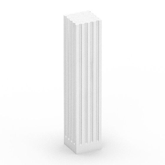 Column Body 23824A 3D Model in White