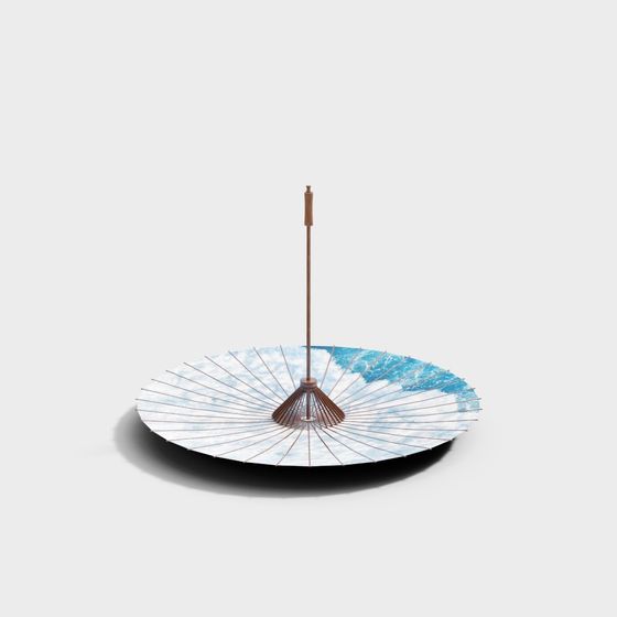 Cloud Shadow Umbrella 3D model