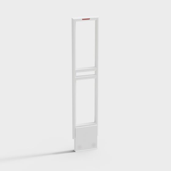 Minimalist Smart Access Control System 3D Model