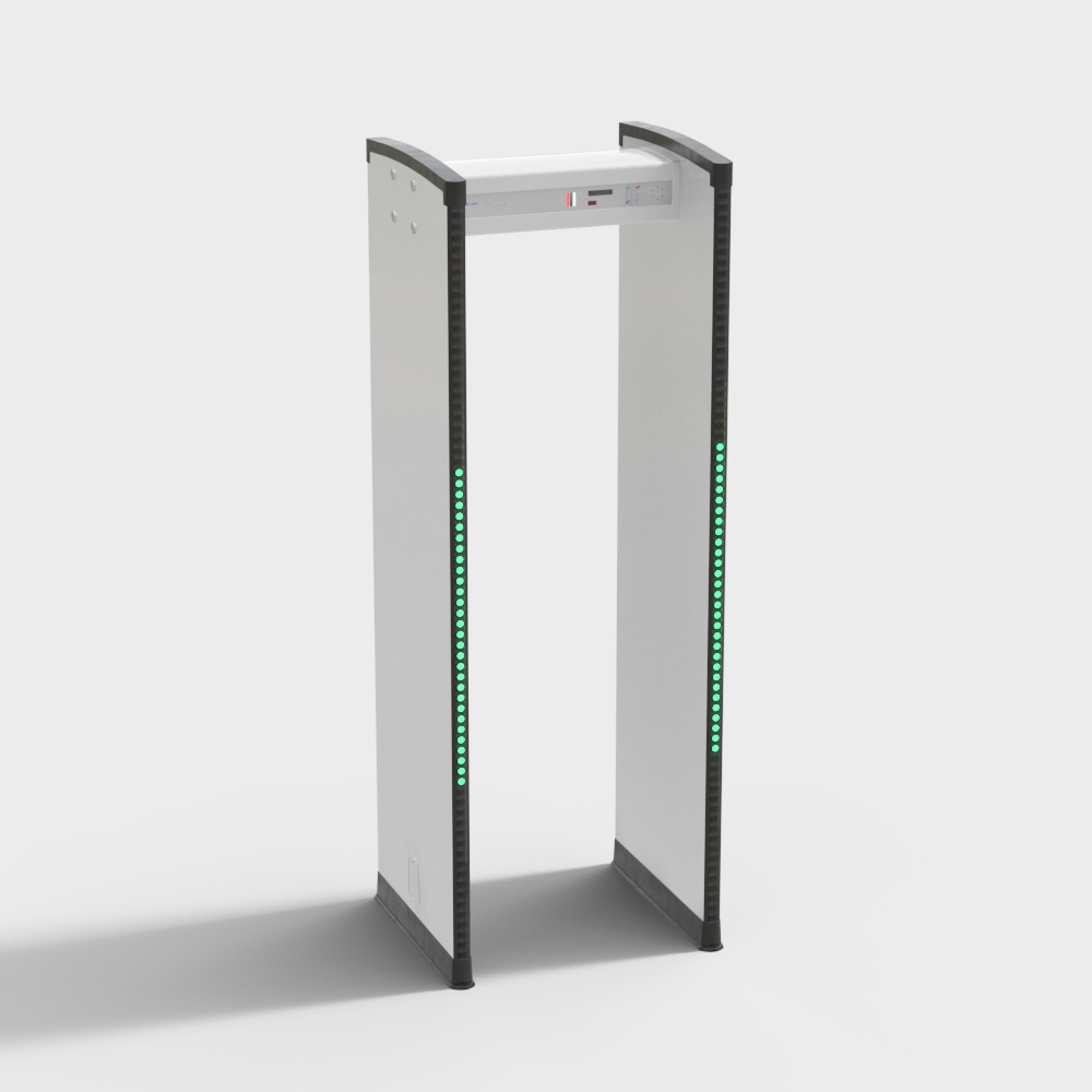 Supermarket induction security door