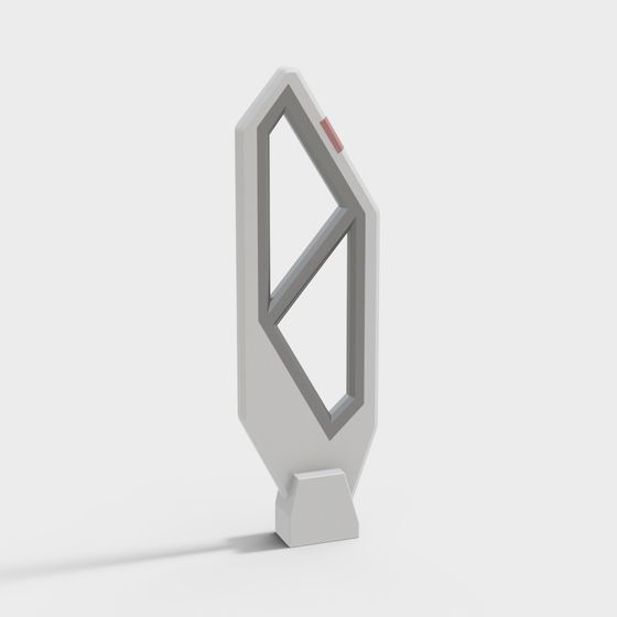 スーパーマーケットの誘導セキュリティドア