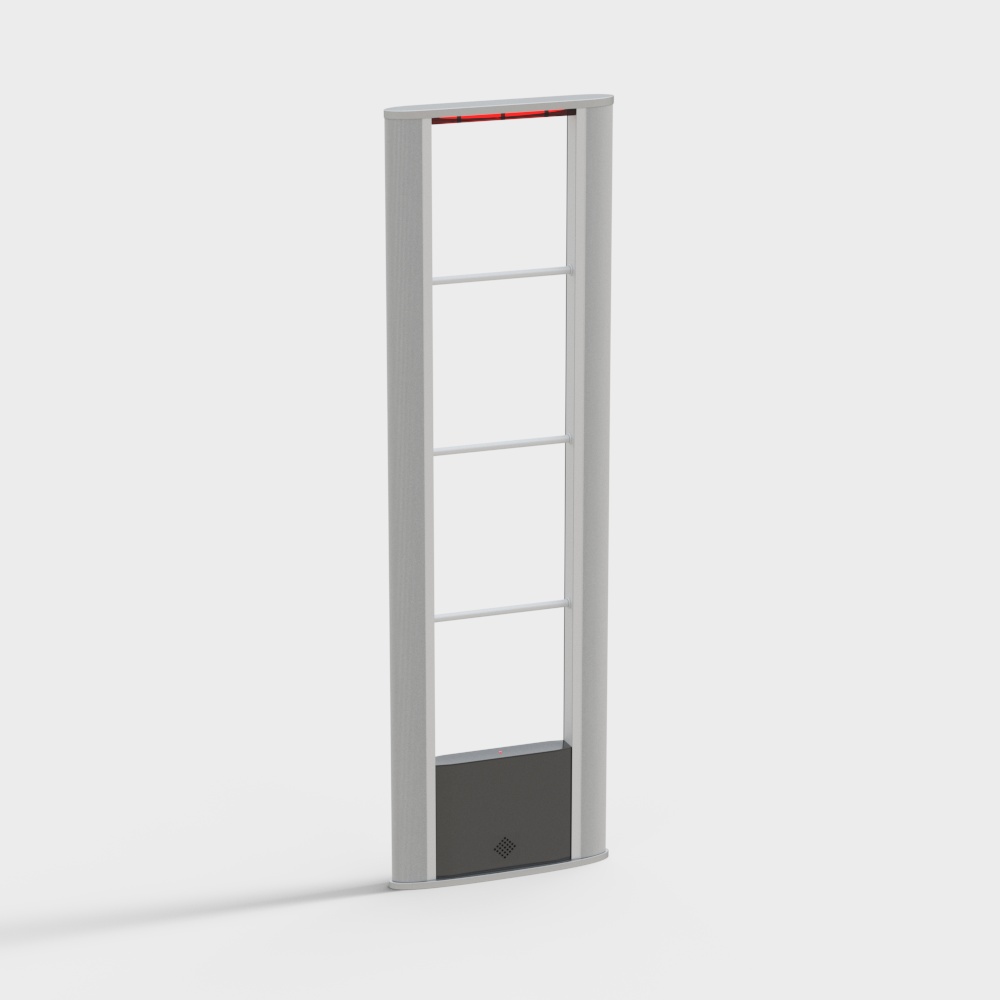 スーパーマーケットの誘導セキュリティドア