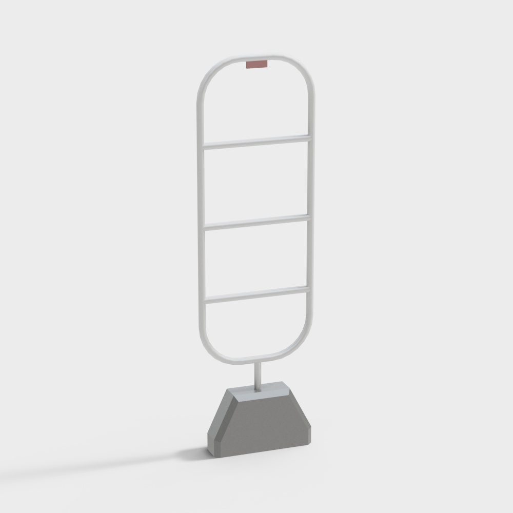 スーパーマーケットの誘導セキュリティドア