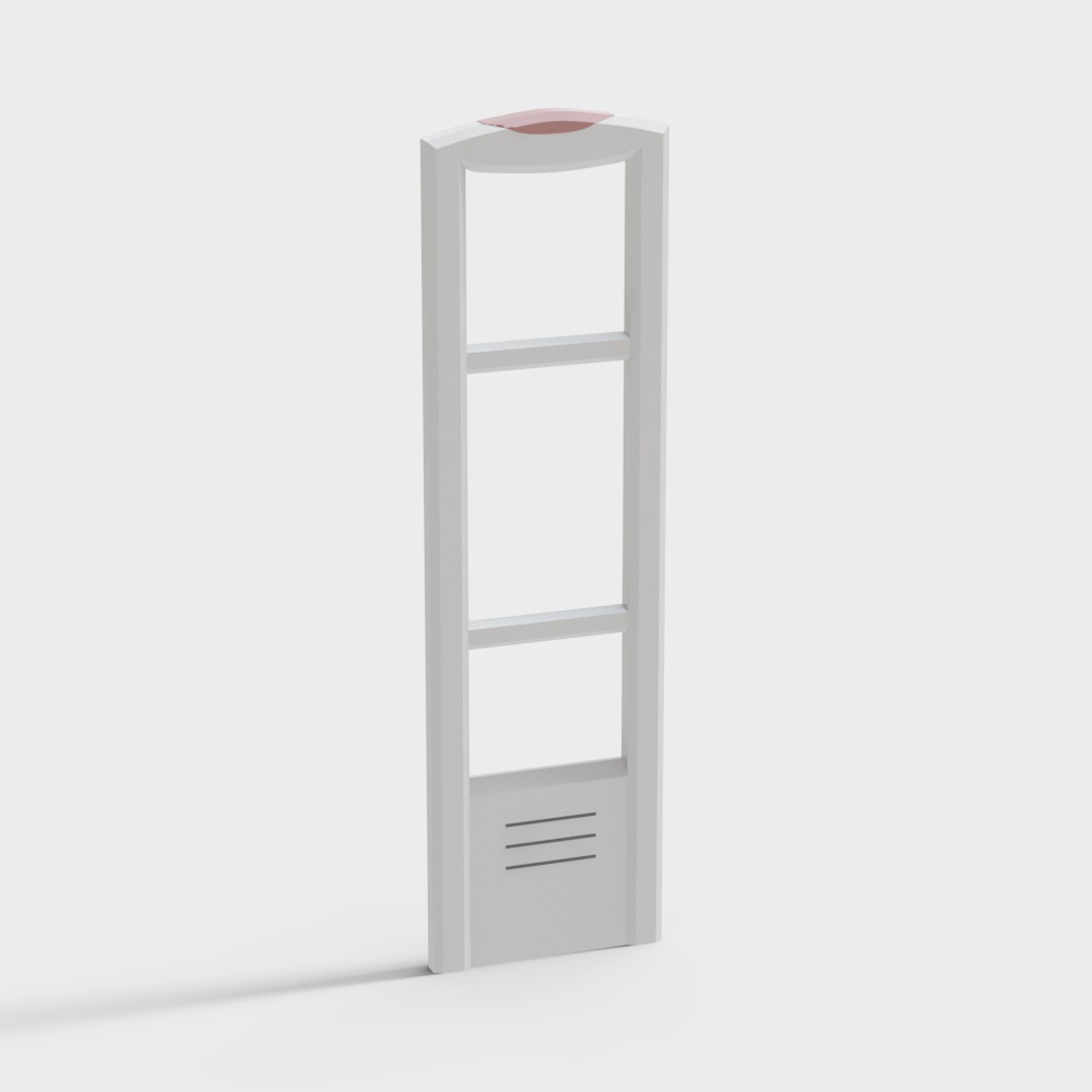 Supermarket induction security door