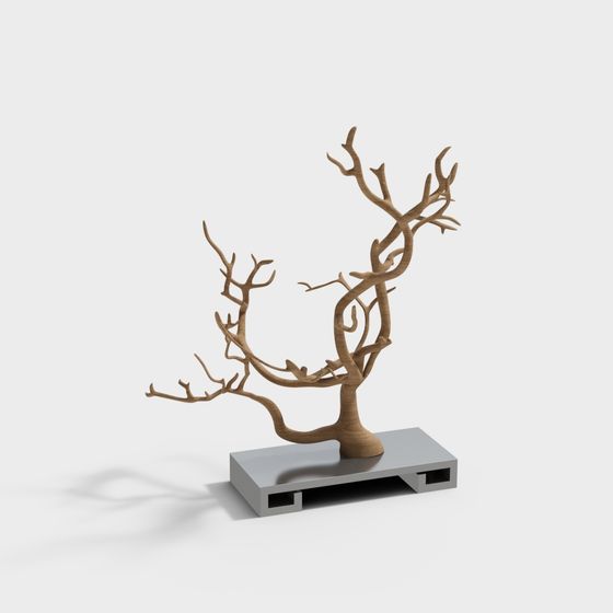 Winter Deadwood 3D model