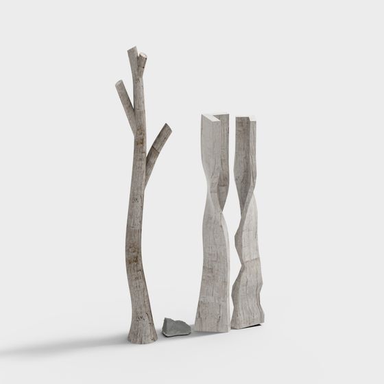 Wind Tree 3D model - Perfect for Creative Spaces