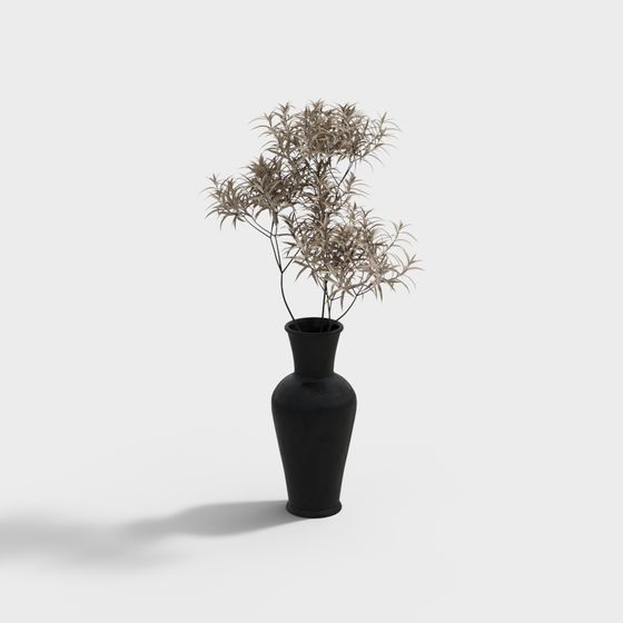 Stylish Modern Vase 3D model for Creative Projects