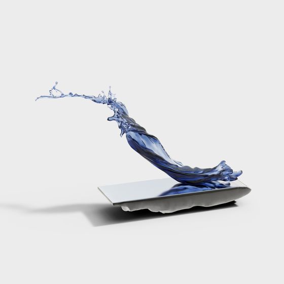Dance of Water 3D model