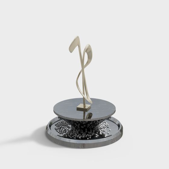 Melody Source 3D model for Creative Projects