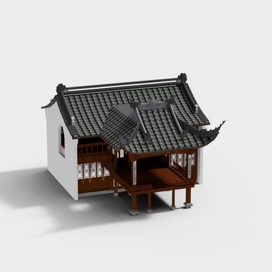 Cultural Heritage Chinese Architecture 3D model