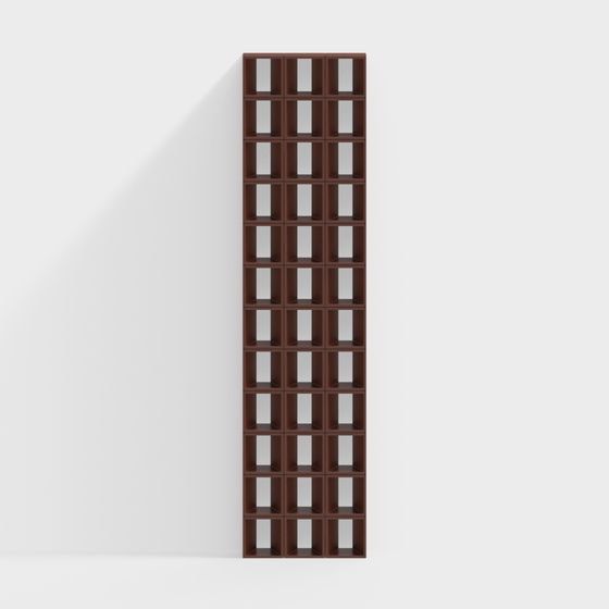 Urban Bookshelf 3D model