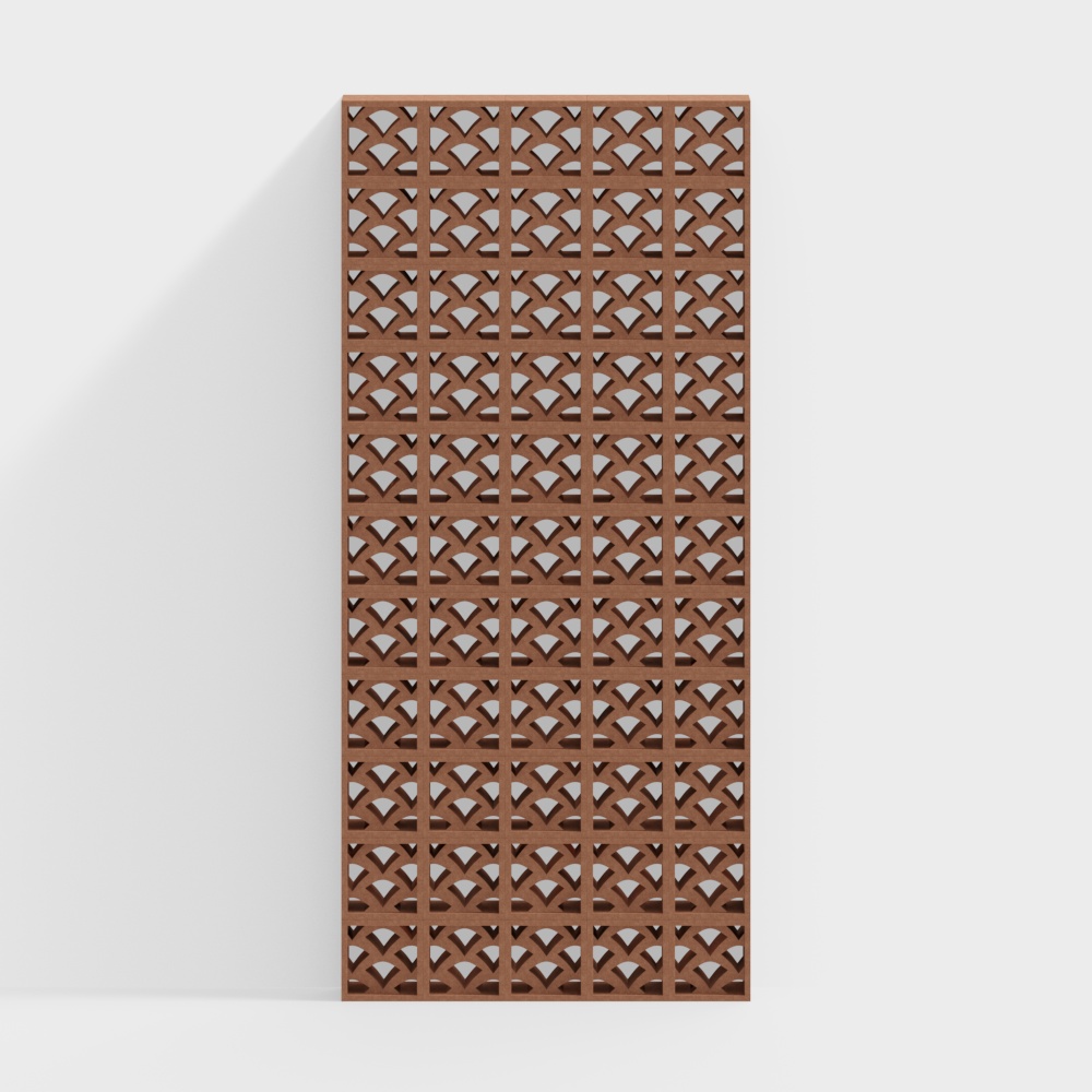 Cement hollow brick partition