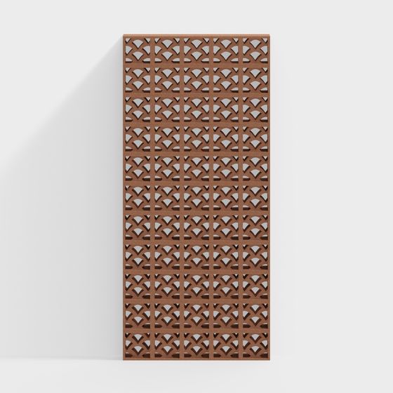 Unique Low-Polygon Geometric Divider 3D model