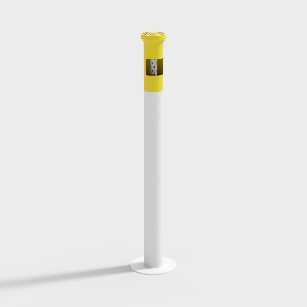 Outdoor smoke extinguishing column