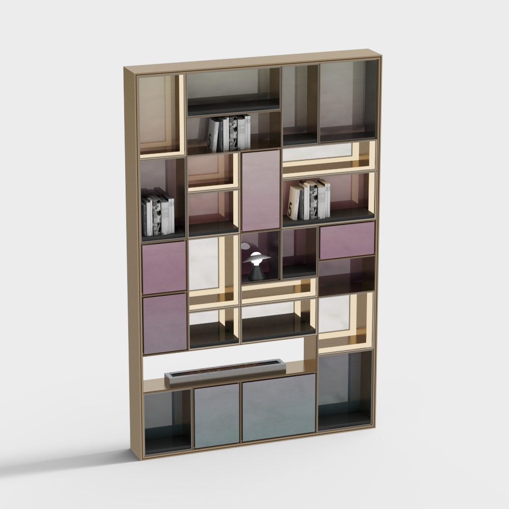 Hotel lobby decorative Cabinet