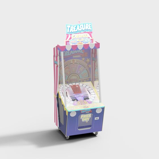 Treasure Carnival Claw Machine 3D model