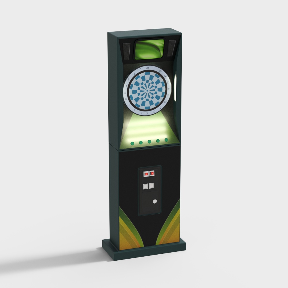 Digital Dart Master 3D model