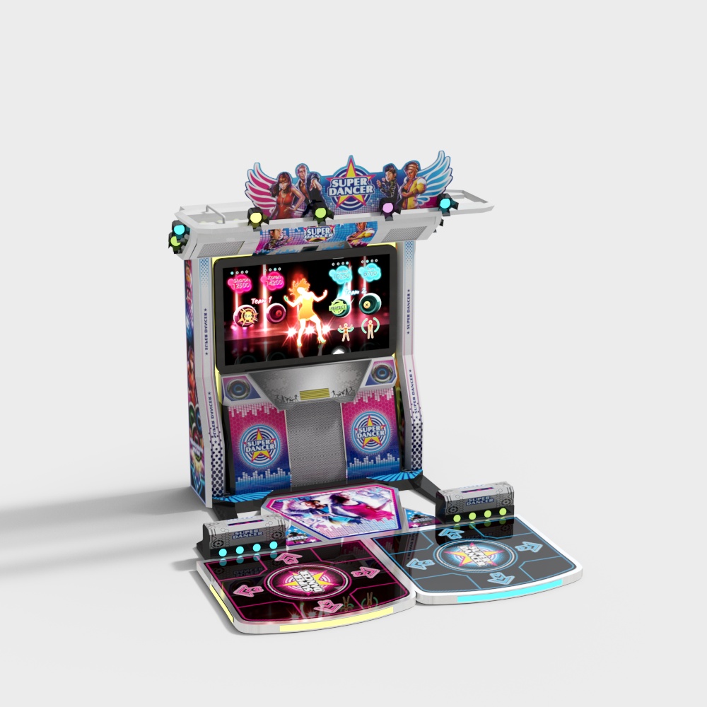 Super Dancer 3D model