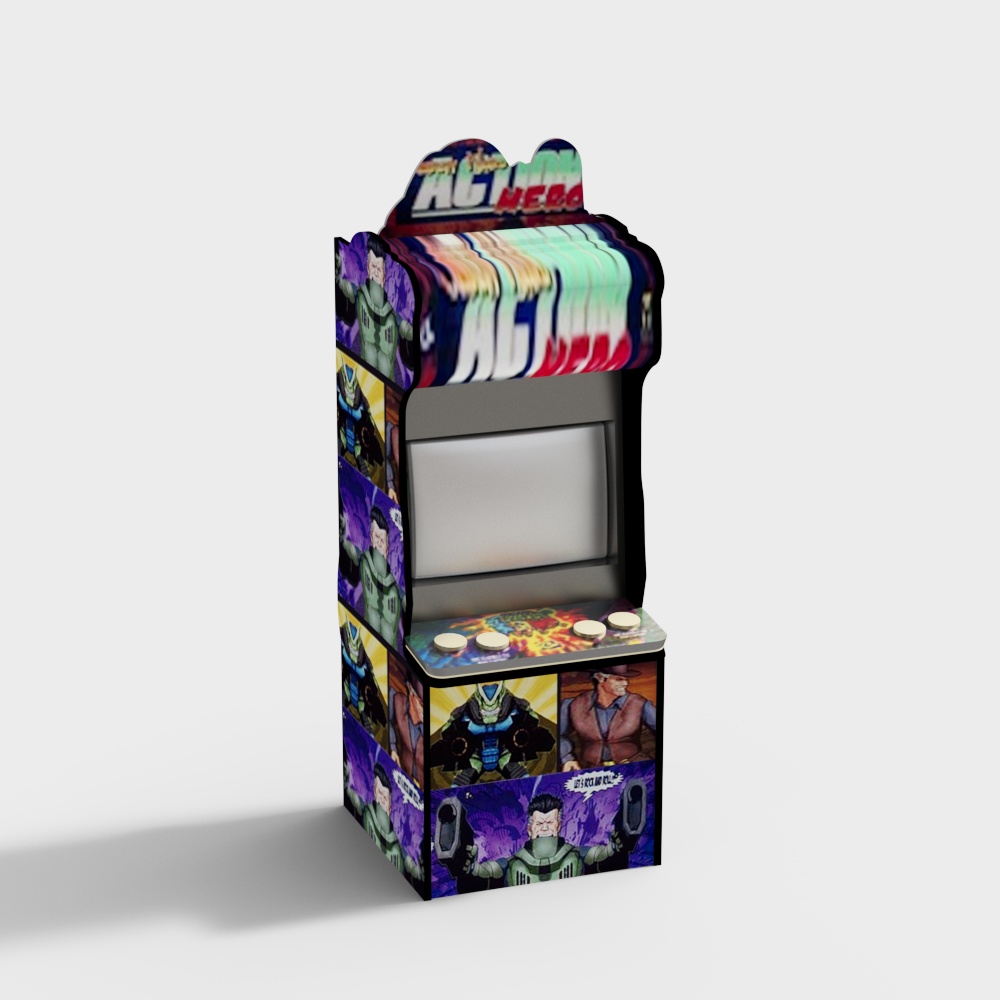 Bảng điều khiển trò chơi hành động thành phố