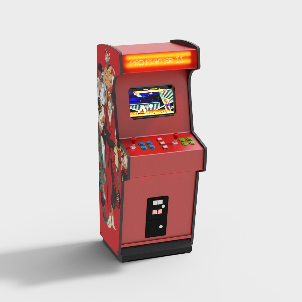 Video Game City Fighting Game Console