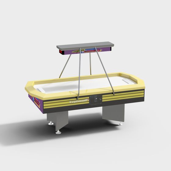 Typhoon Air Hockey Table 3D model