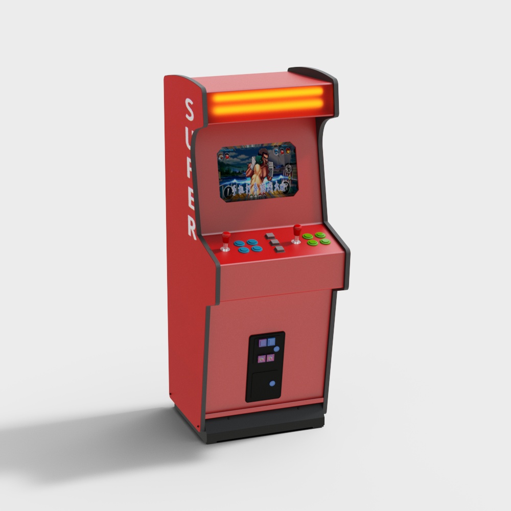 Console de jeu de combat de la Ville Vidéo