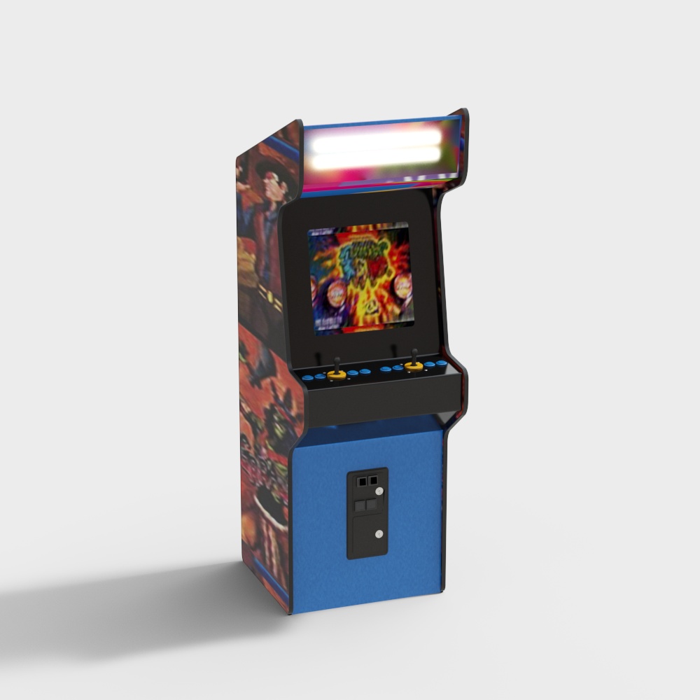 Video Game City Fighting Game Console