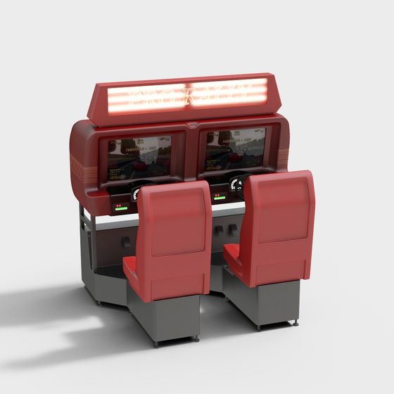 Arcade Racer 3D model for Game Development