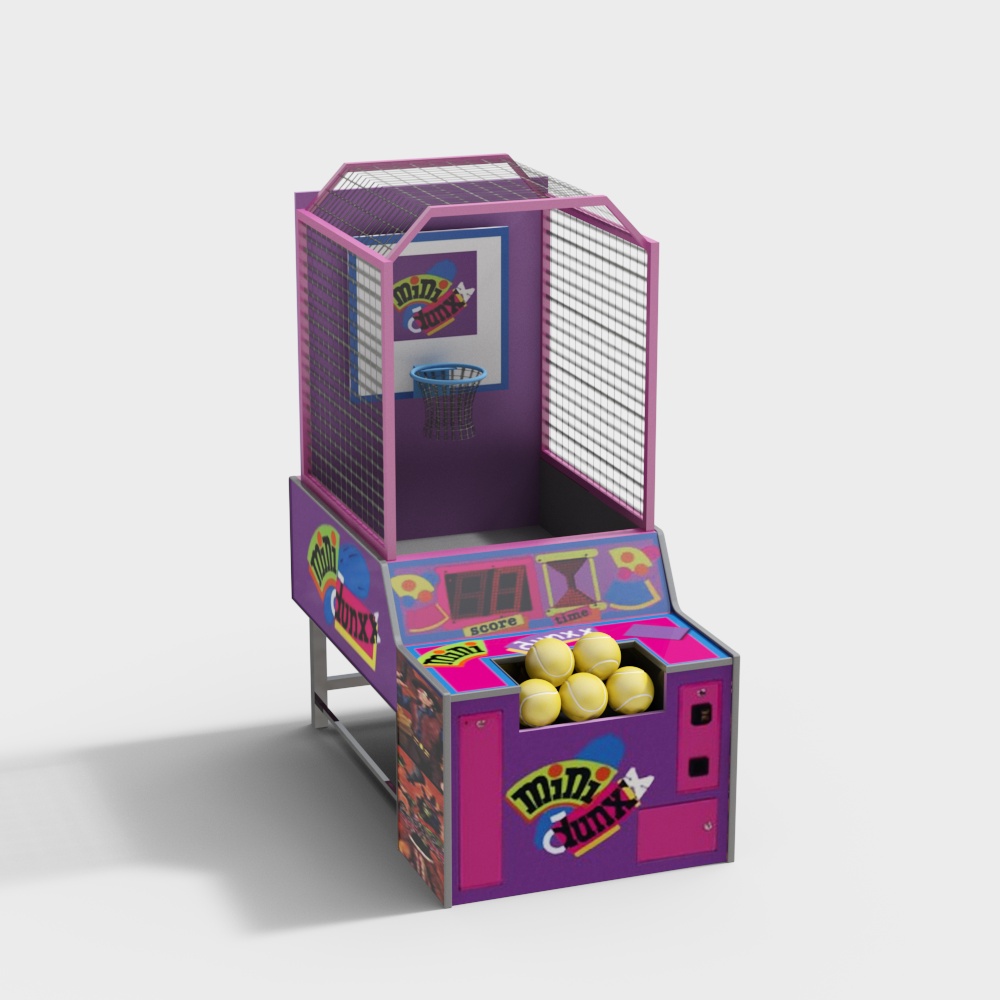 Arcade basketball machine