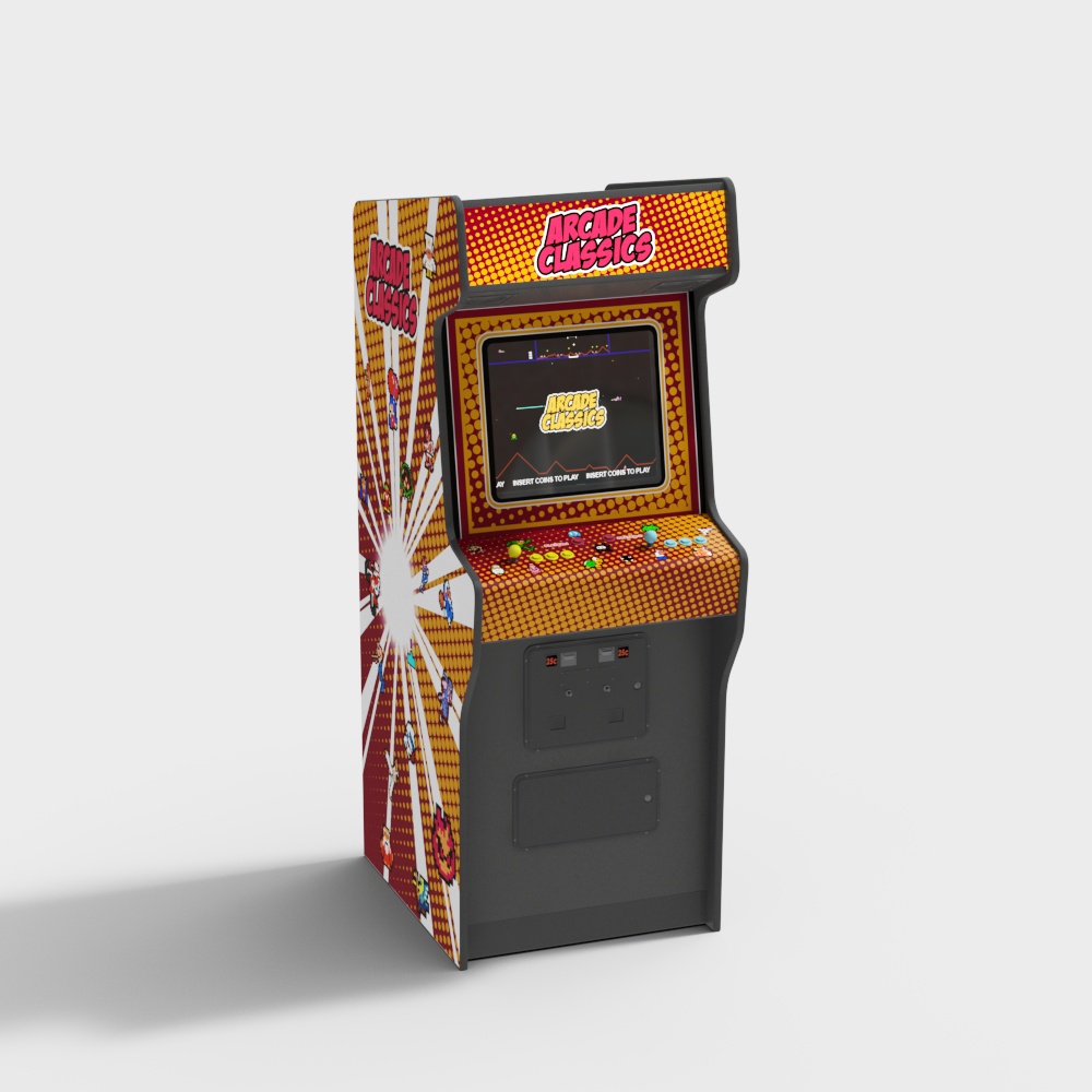 Video Game City Fighting Game Console